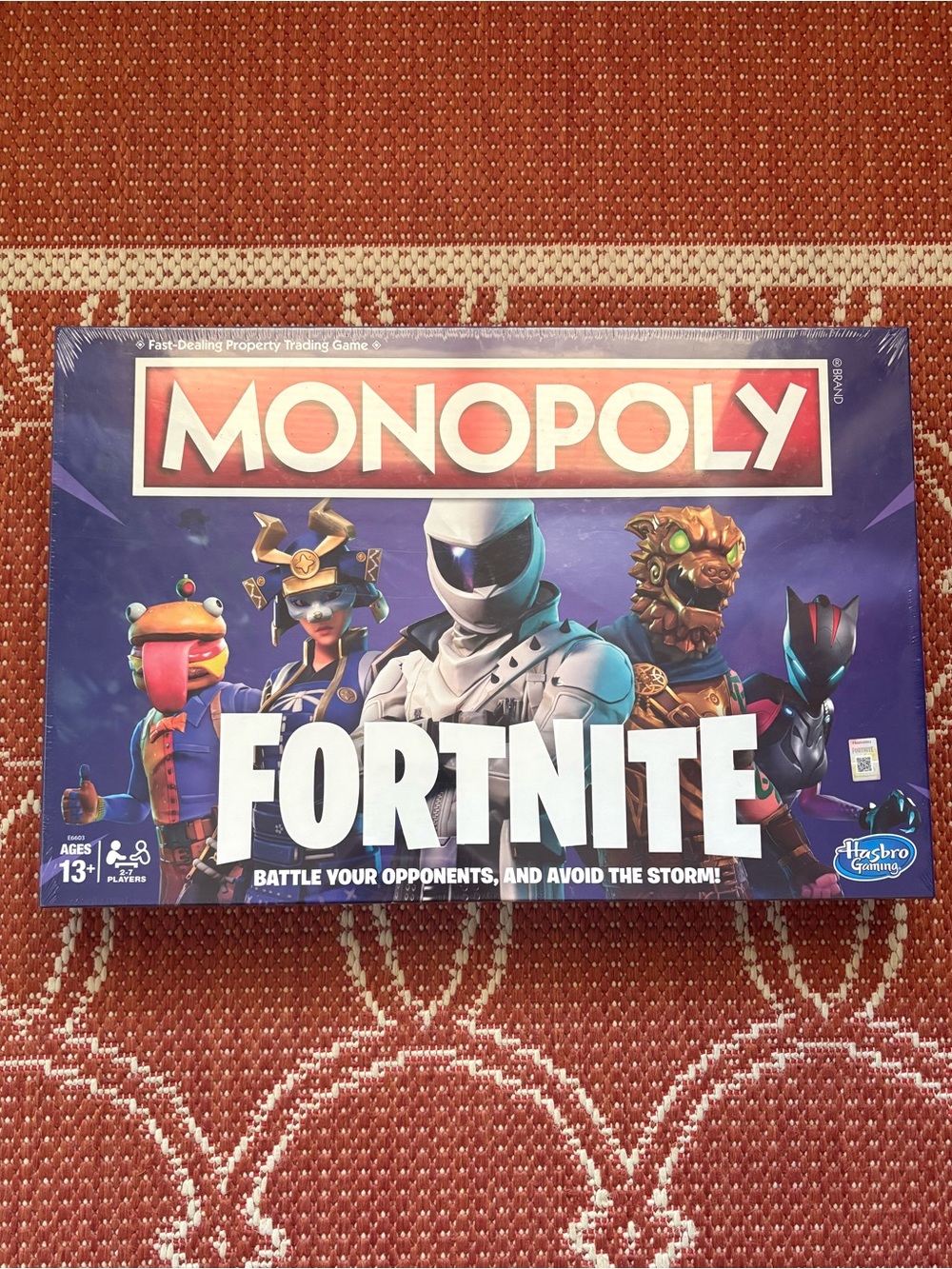 Unopened Hasbro Monopoly Fortnite Board Game - Purple, White
